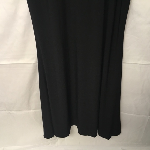 X by Escape gown SZ 14 black NWT peek a boo sides formal party prom merm… - Picture 4 of 13
